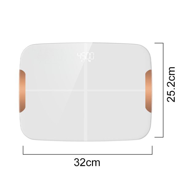 Z&J Smart Scale for Weight, BMI, Fat, Muscle Mass, Digital Bathroom Scale with 132 Indicators, Confidential Mode, Bluetooth Connection Free App - Image 2
